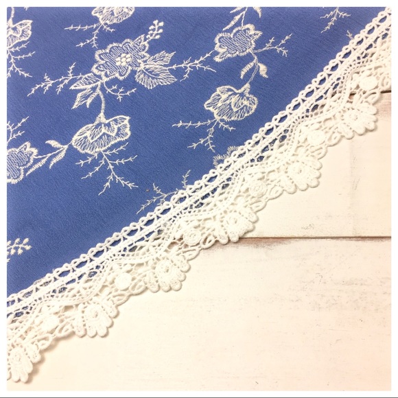 **CLEARANCE** Embroidered Floral Shift Mini Dress - Picture 6 of 8